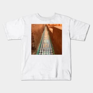 Moroccan Tiles Kids T-Shirt